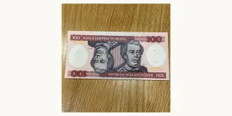 100 cruzeiros 1981