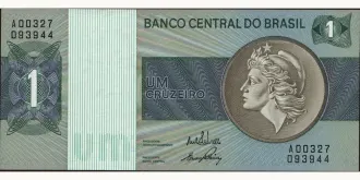 1 cruzeiros 1970