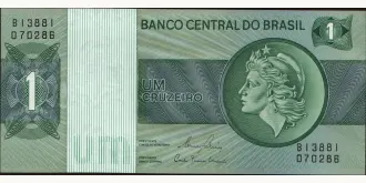 1 cruzeiros 1980