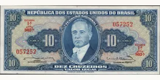 10 cruzeiros 1963