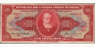 100 cruzeiros 1960