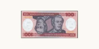 100 cruzeiros 1984