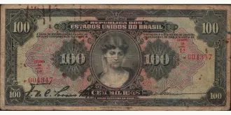 100 mil réis Caixa de Estabilização 1926