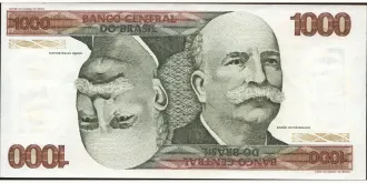1000 cruzeiros 1978