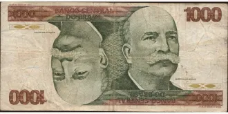 1000 cruzeiros 1979