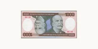 1000 cruzeiros 1981