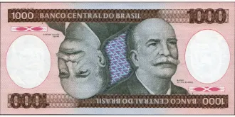 1000 cruzeiros 1984