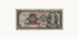 10 cruzeiros novos 1966