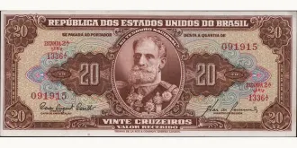 20 cruzeiros 1955
