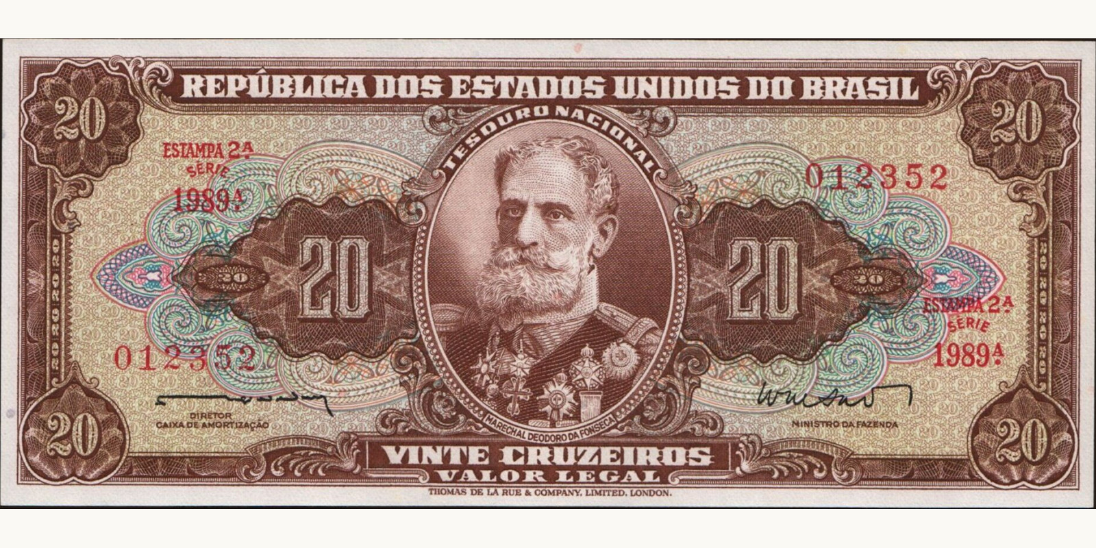20 cruzeiros 1962