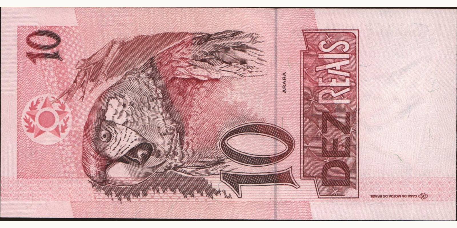 20 reais Brazil 1997 — Back side