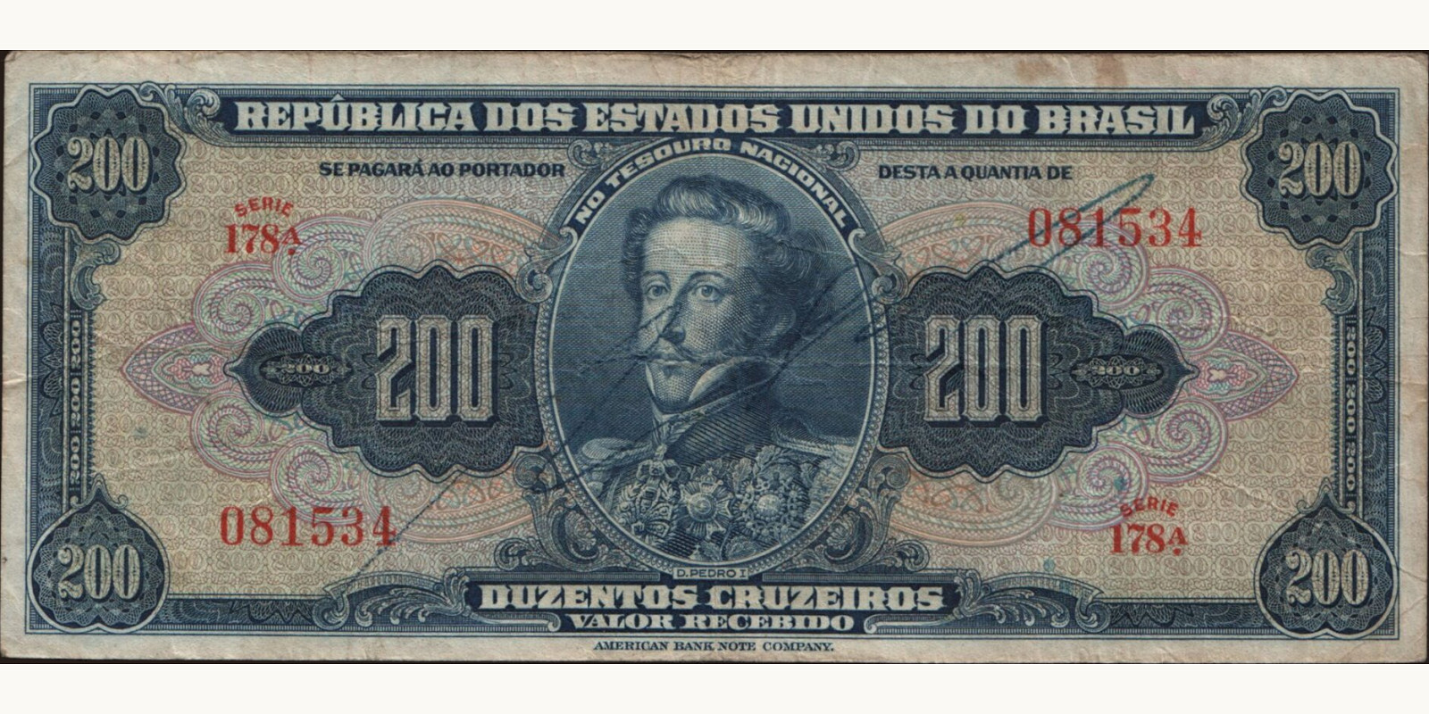 200 cruzeiros 1943