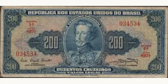 200 cruzeiros 1961