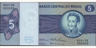5 cruzeiros 1974
