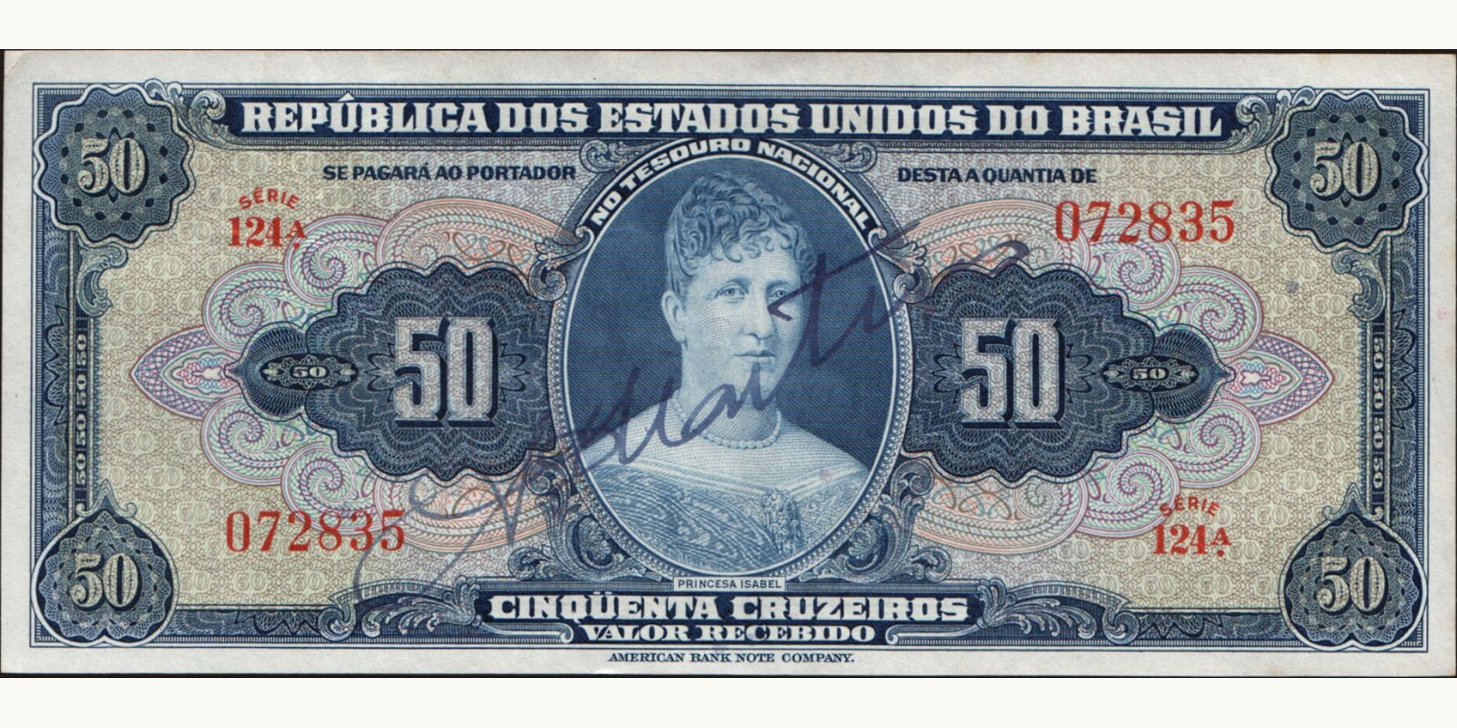 50 cruzeiros 1943