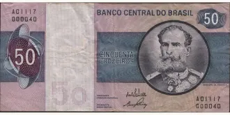 50 cruzeiros 1970