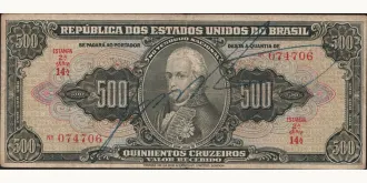 500 cruzeiros 1949