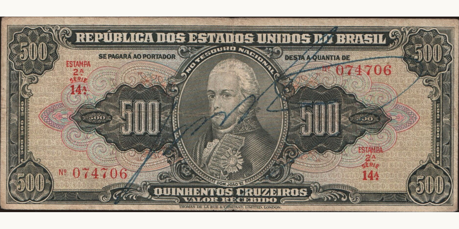 500 cruzeiros 1949
