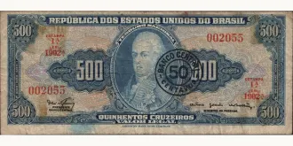 500 cruzeiros 1967