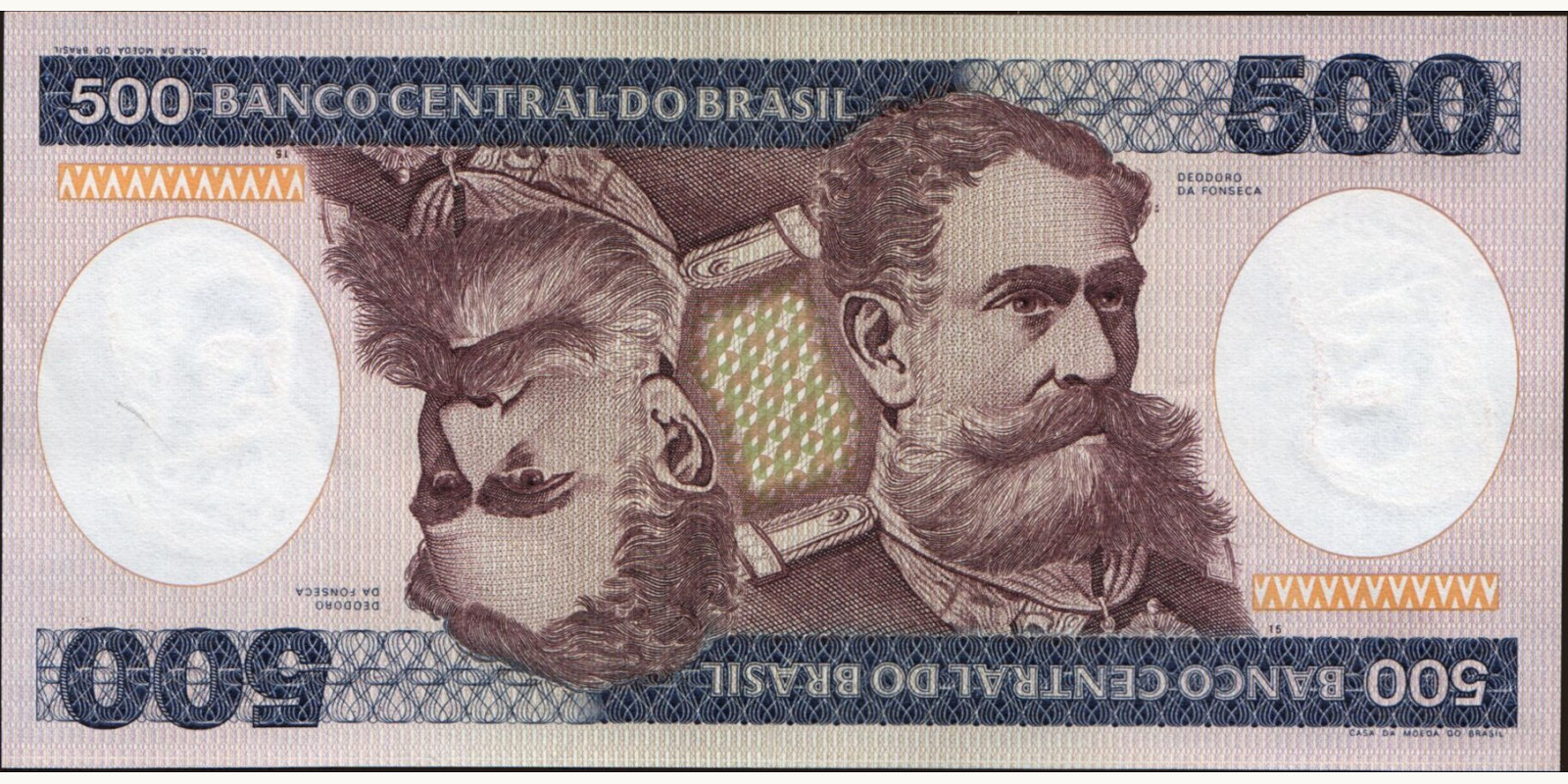 500 cruzeiros Бразилия 1981 — Лицевая сторона