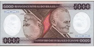 5000 cruzeiros 1983
