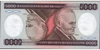 5000 cruzeiros 1984