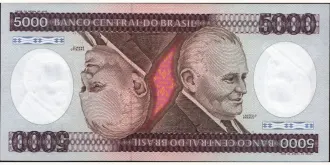5000 cruzeiros 1985