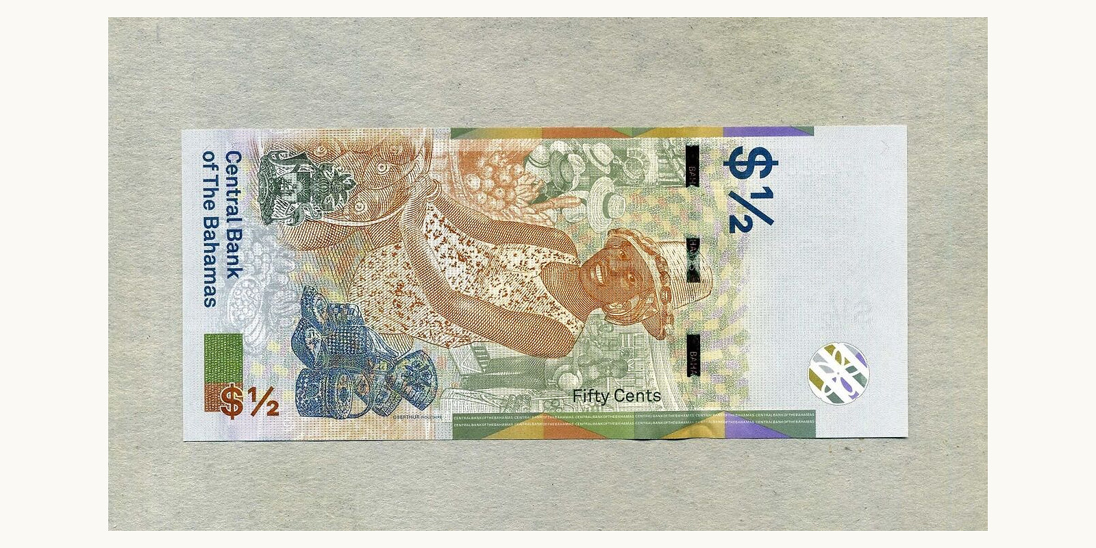 2 dollars Багамы 2019 — Лицевая сторона