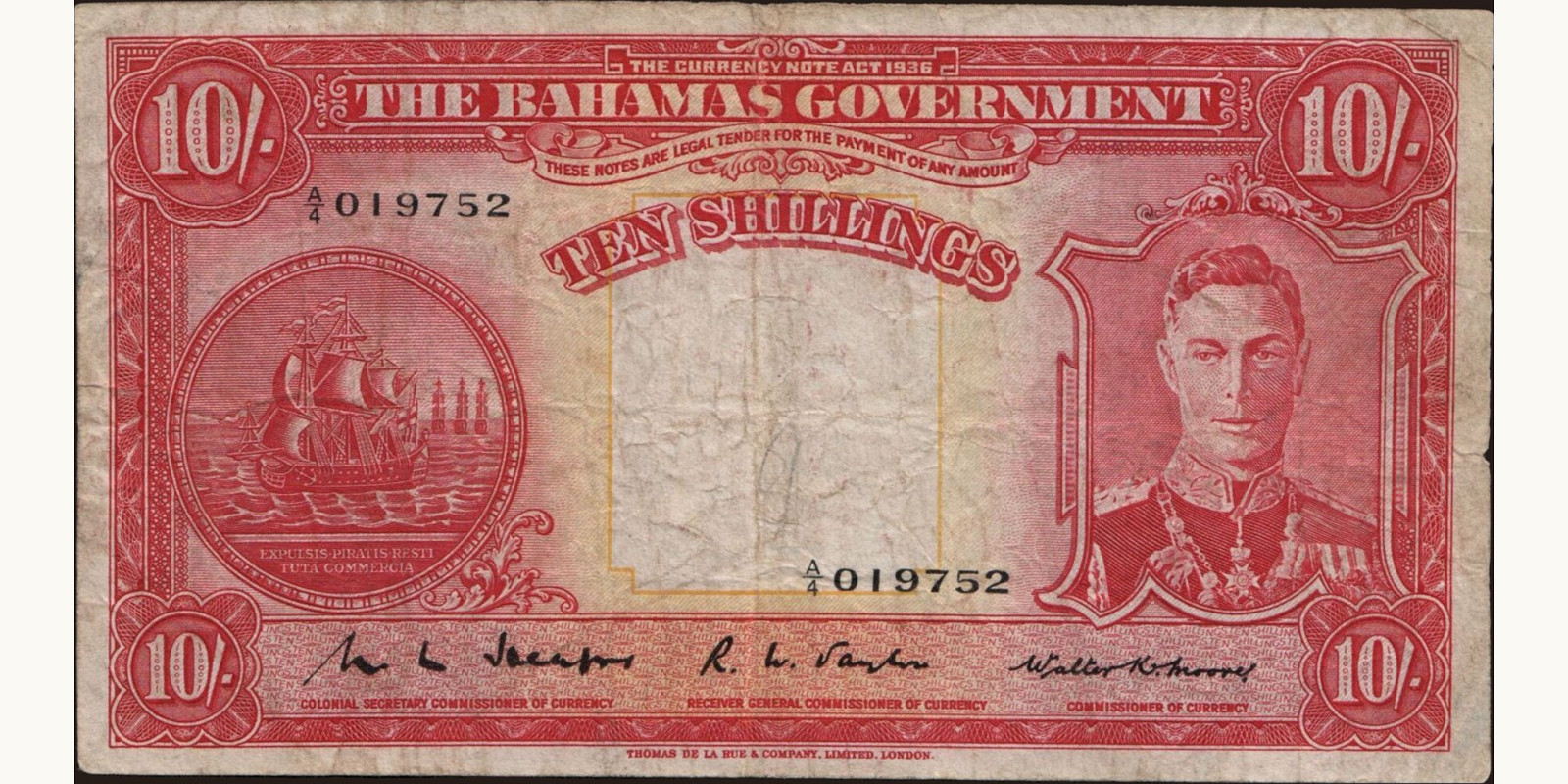 10 shilling 1936