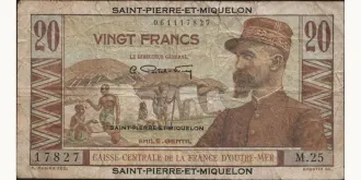 20 francs 1950