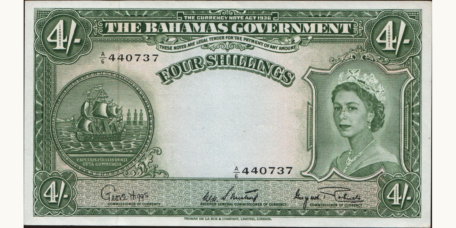 4 shilling 1953
