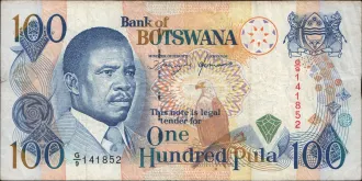 100 pula 1993