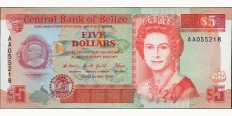 5 dollars 1990