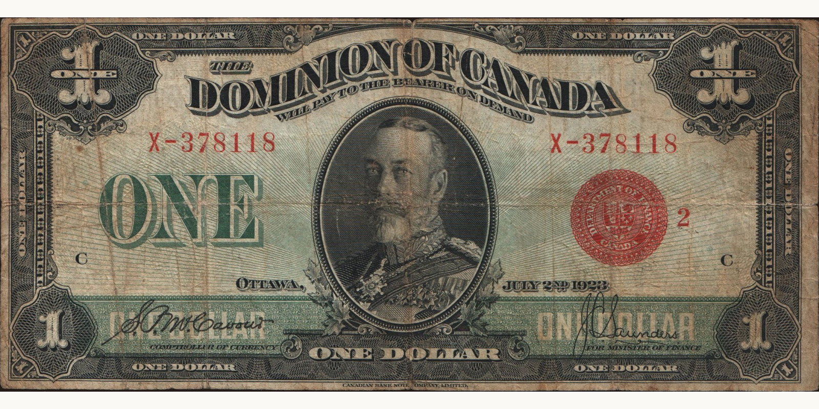 1 dollars 1923