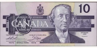 10 dollars 1989