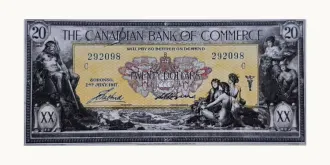 20 dollars 1917