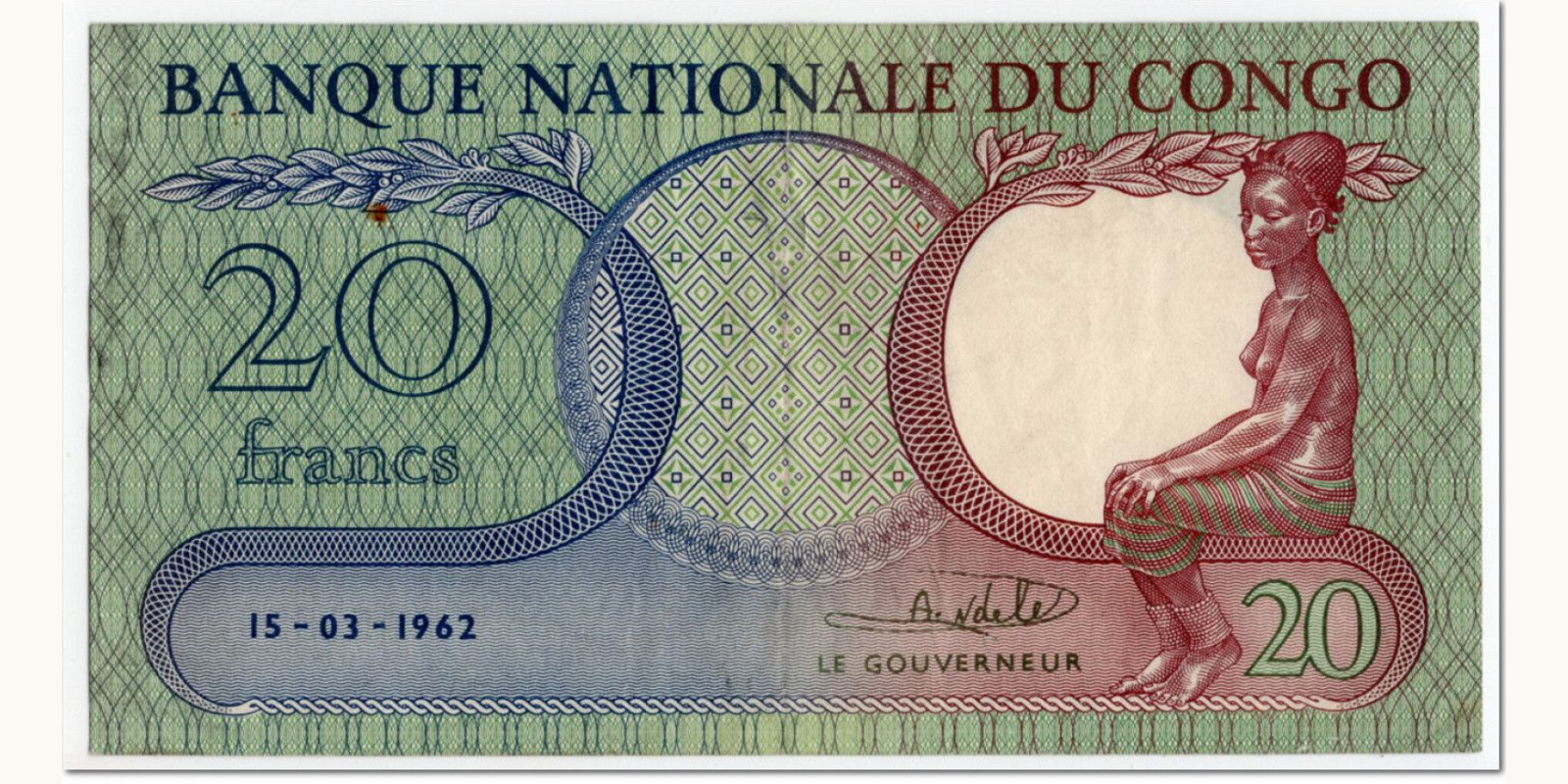 20 franc 1962