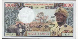 1000 franc 1974