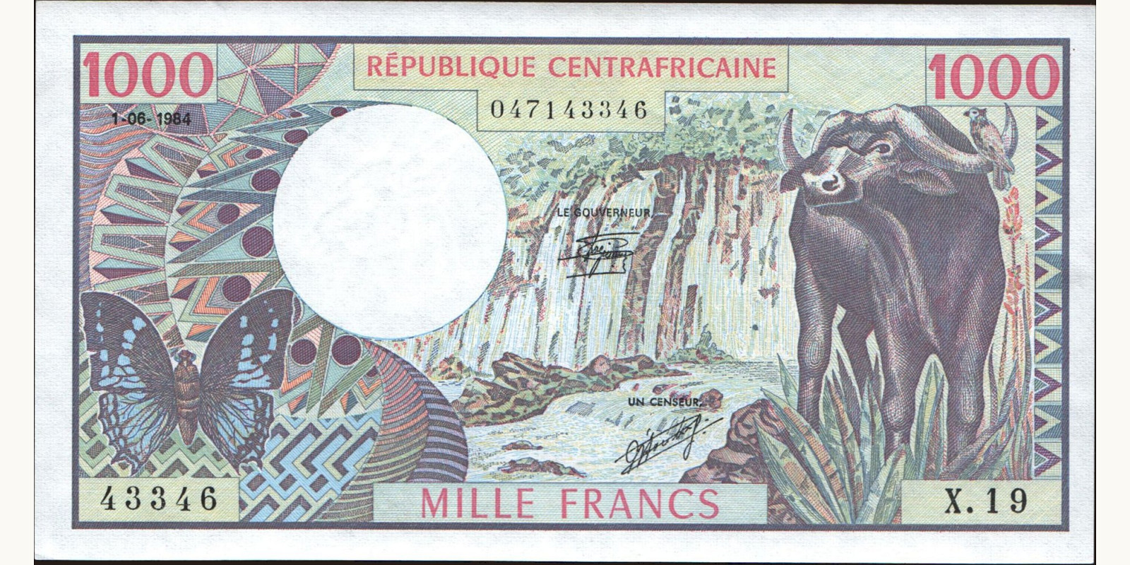 1000 franc 1984