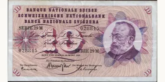 10 franc 1963
