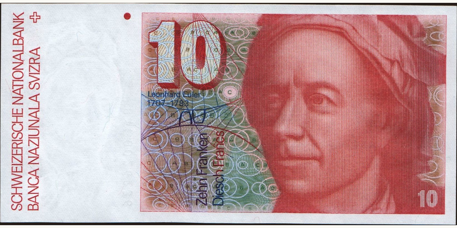 10 franc Швейцария 1981 — Лицевая сторона