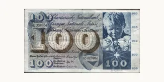 100 franc 1969