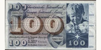 100 franc 1971