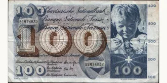 100 franc 1972