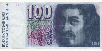 100 franc 1989
