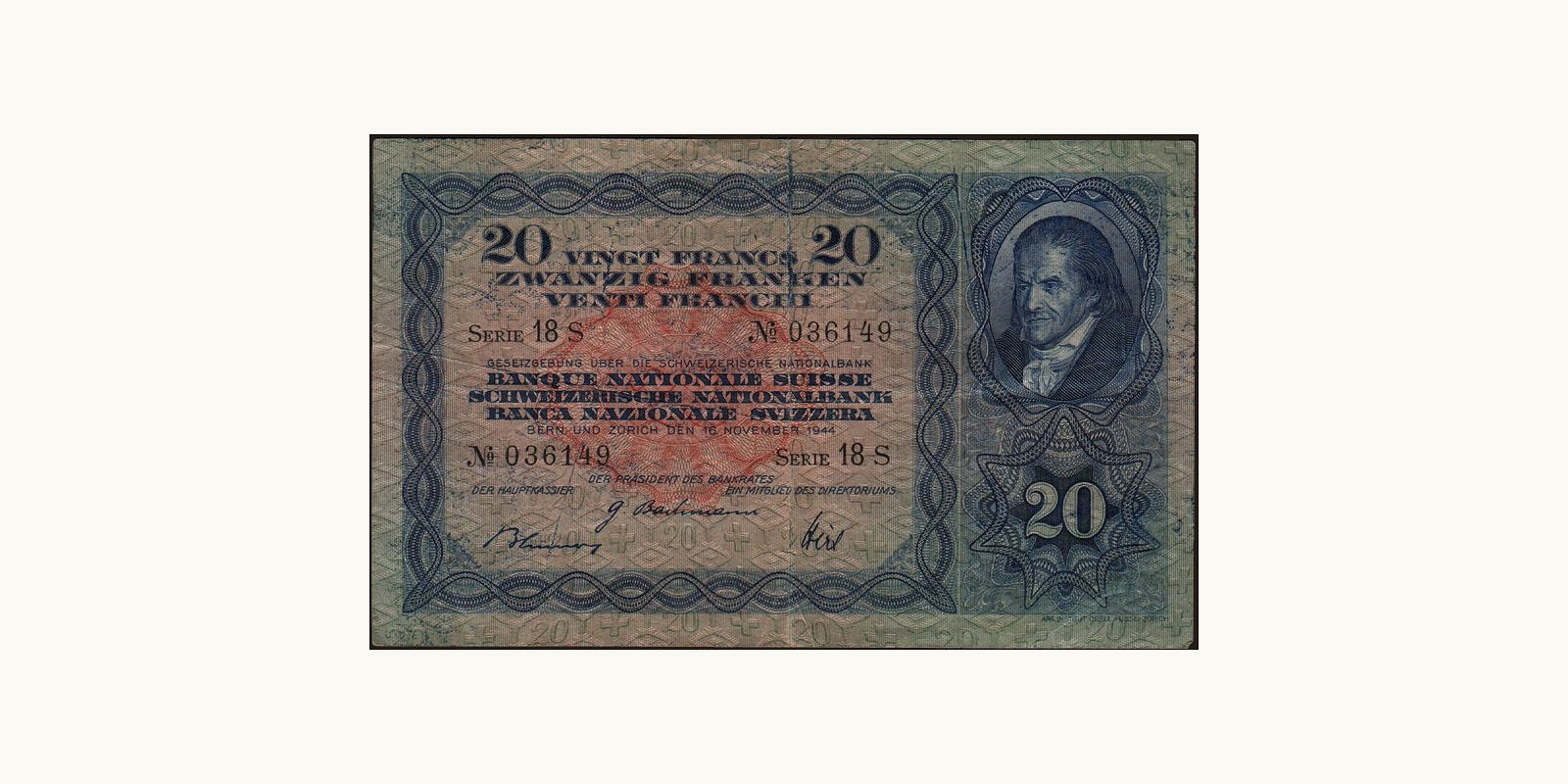 20 franc 1944