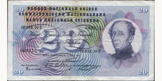 20 franc 1956