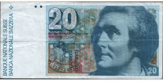 20 franc 1989