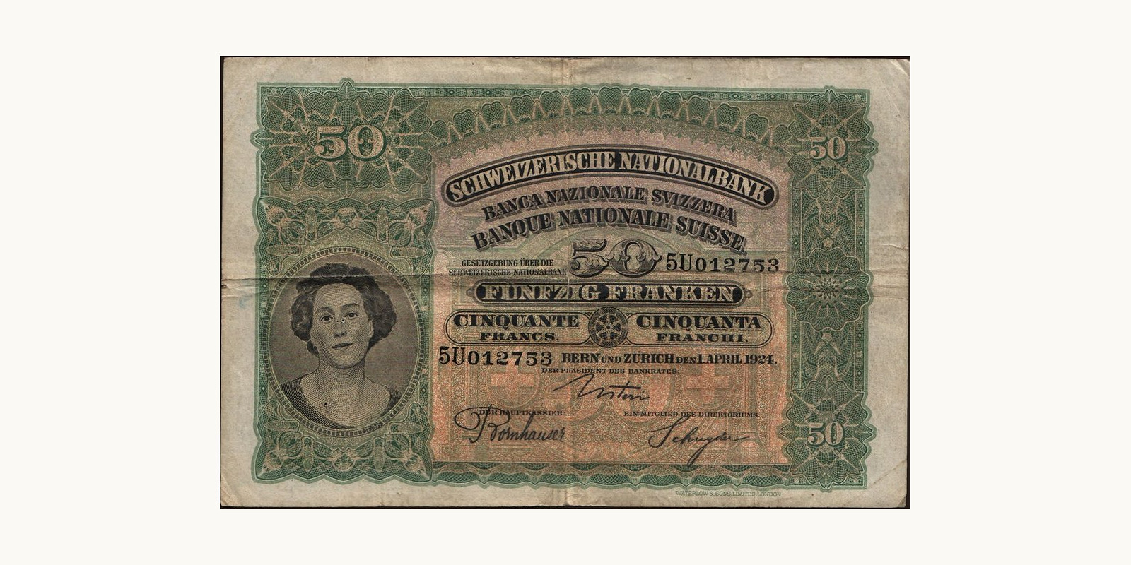 50 franc 1924