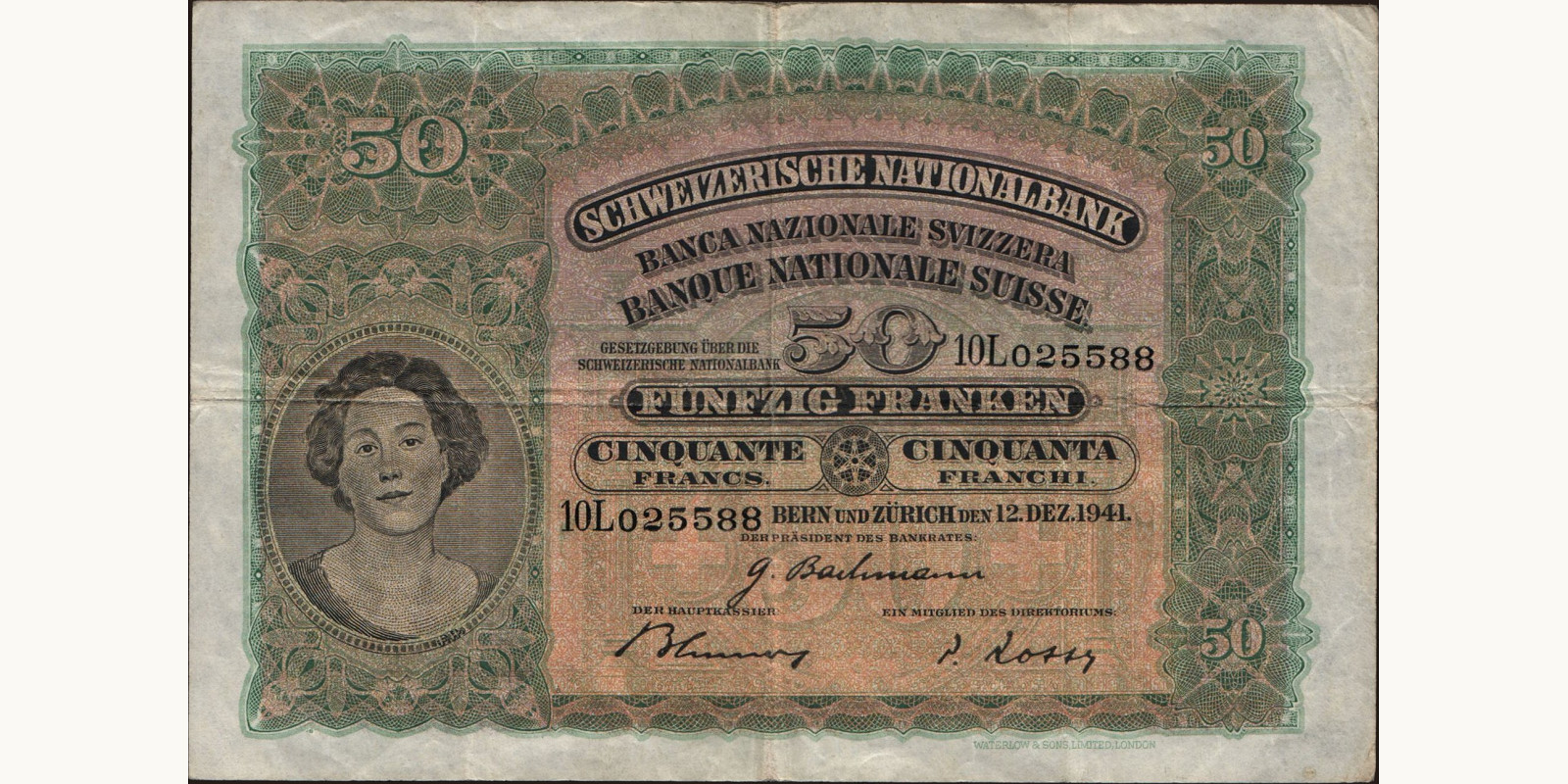 50 franc 1941
